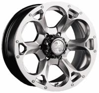 Литые диски Racing Wheels H-276 (черный) 7x15 5x139.7 ET 0 Dia 108.2