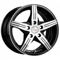 Литые диски Racing Wheels H-458 (черный) 6.5x15 4x98 ET 40 Dia 58.6