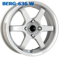 Литые диски Berg 636 (белый) 6.5x15 4x98 ET 35 Dia 58.6