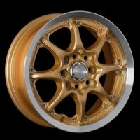 Литые диски Racing Wheels H-113 (gold) 6x14 4x98/114.3 ET 38 Dia 73.1