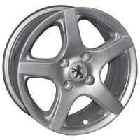 Литые диски Replica Peugeot PT104 (silver) 6.5x15 4x108 ET 25 Dia 65.1